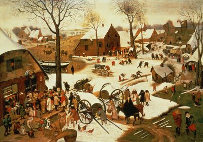 Volkszählung in Bethlehem, um 1566